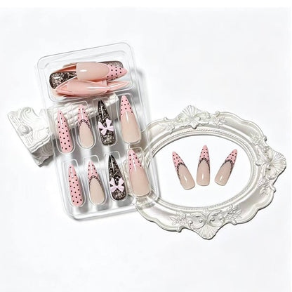 Chic Elegante Druck auf Nagelspitzen Brehn