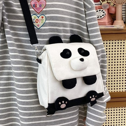 Süßes Panda-Themen Mini-Rucksack