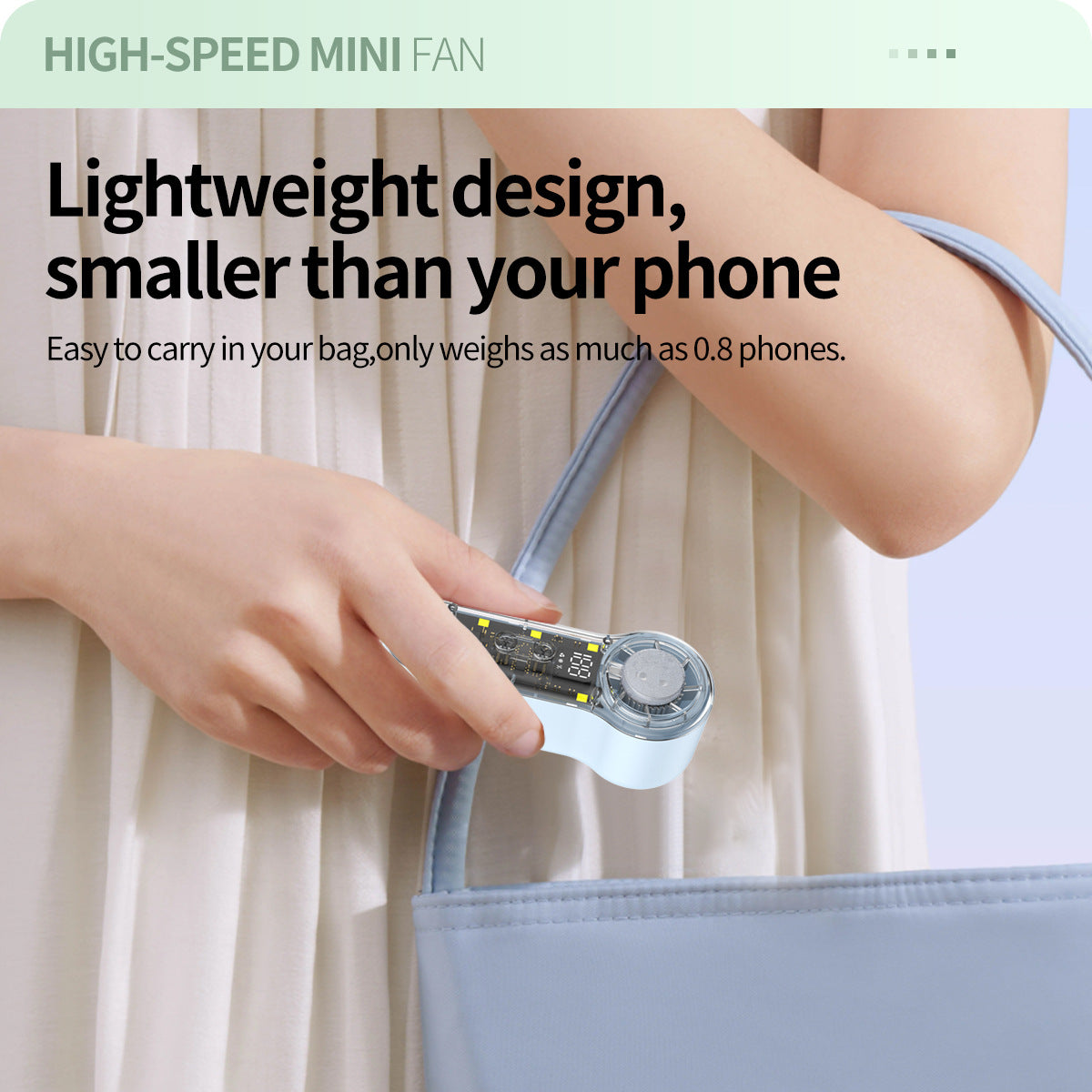 Damen tragbarer Mini-Kühl- und Lüfter Brehn