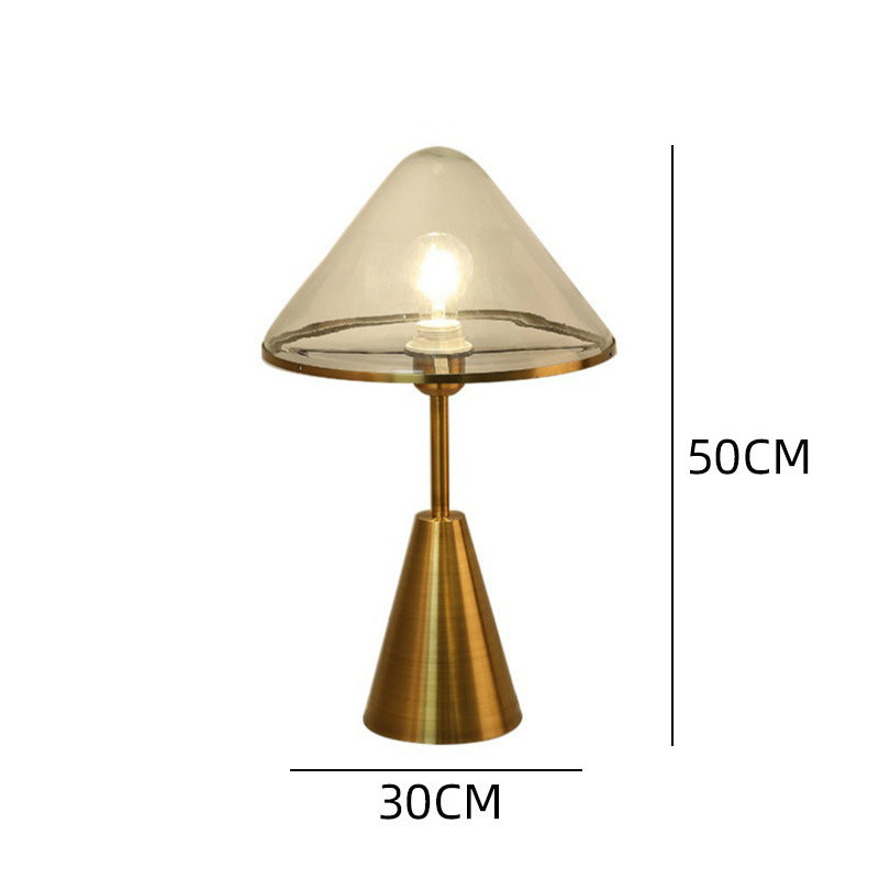 Moderne Kegeltischlampe