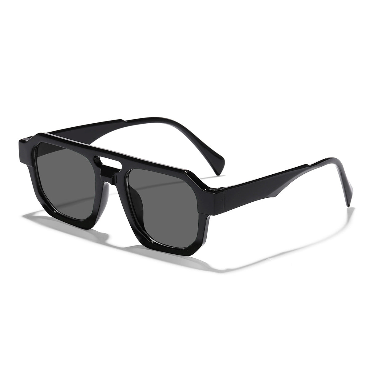 Damen moderne Sonnenbrille mit quadratischem Rahmen und UV-Schutz Brehn