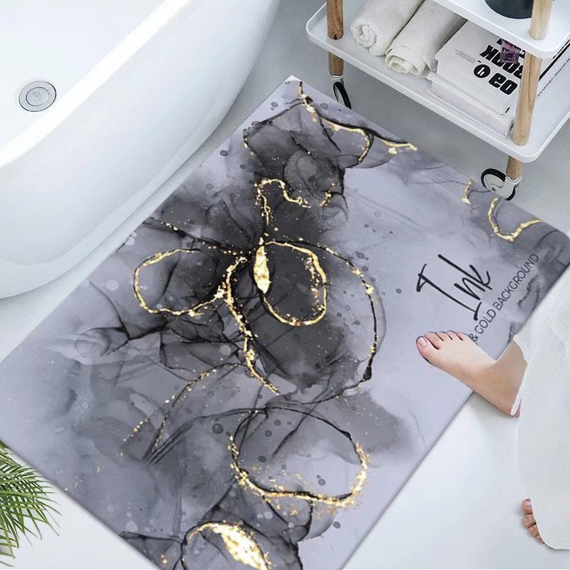 Luxuriöse Marmor Design Badematte Brehn
