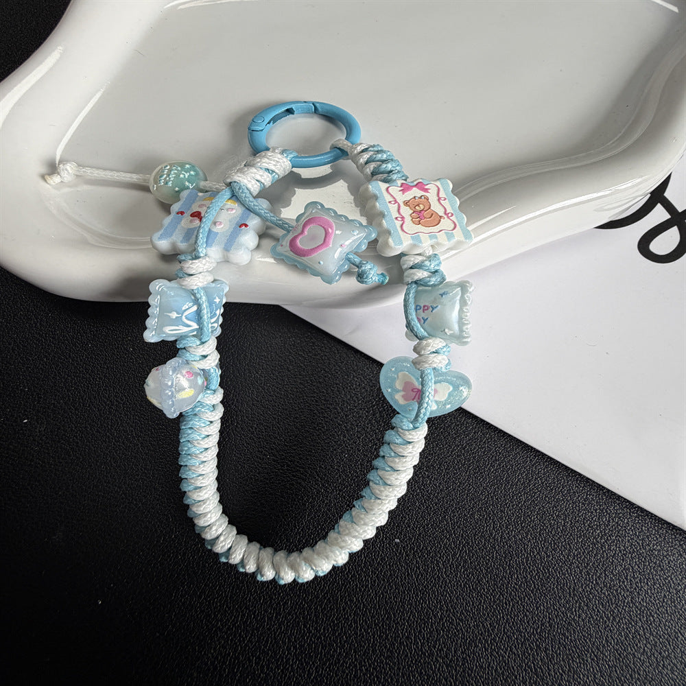 Verspielte Perlencharme-Handyband Brehn 1790134944