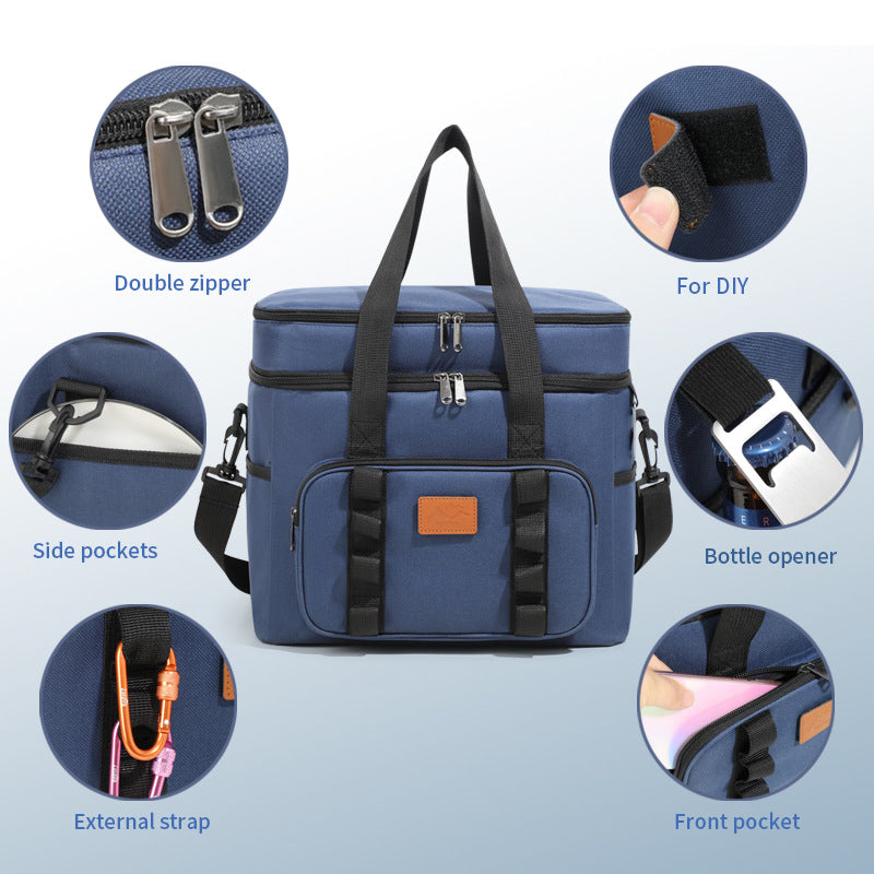 Isolierter Lebensmittel-Transport-Kühltasche Brehn