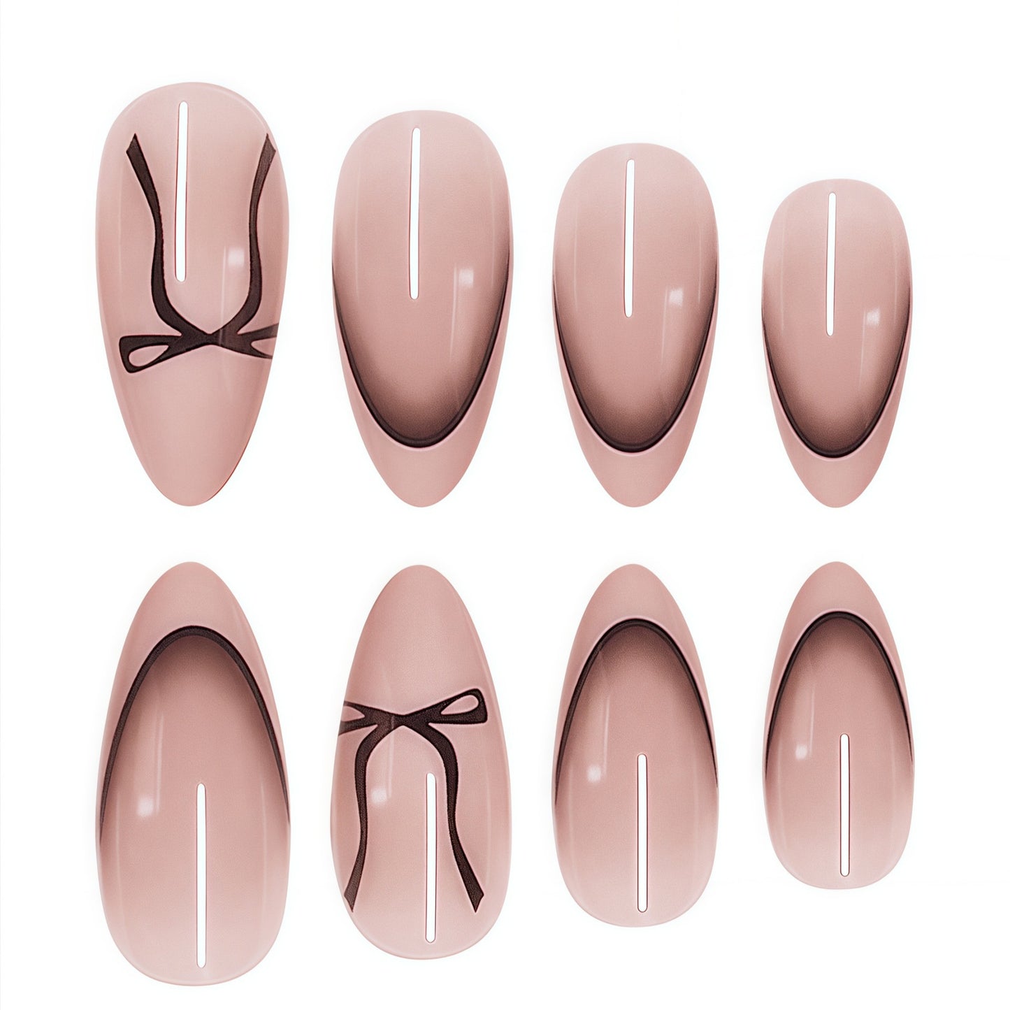 Dekoratives Press-On Nagelkunst Set Brehn