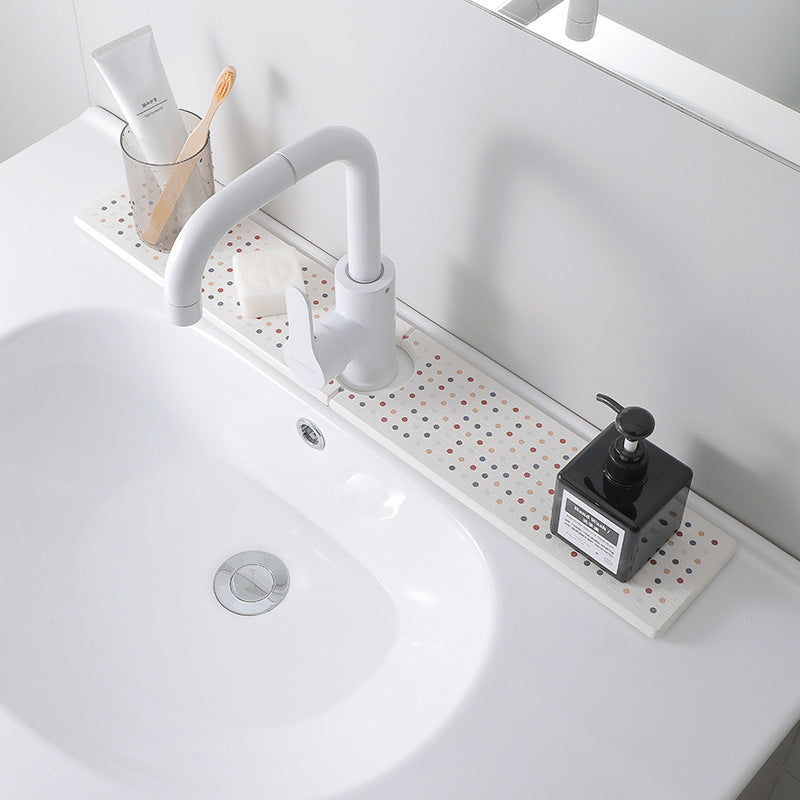 Dekorativer Badezimmer-Wasserhahn-Matte