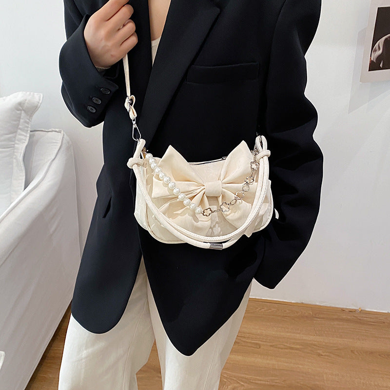 Elegante mit Schleife verzierte Handtasche Brehn