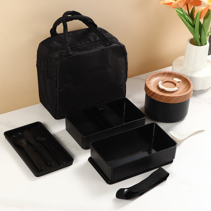 Isolierte Lunchkühltasche mit Fächern