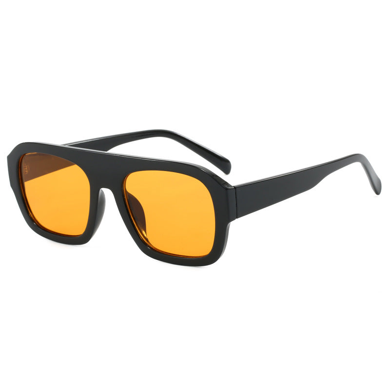 Damen oversize quadratische Sonnenbrille mit modernem Design Brehn