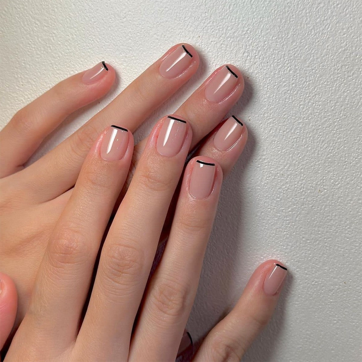Luxus Glänzendes Press-On Nagelset Brehn