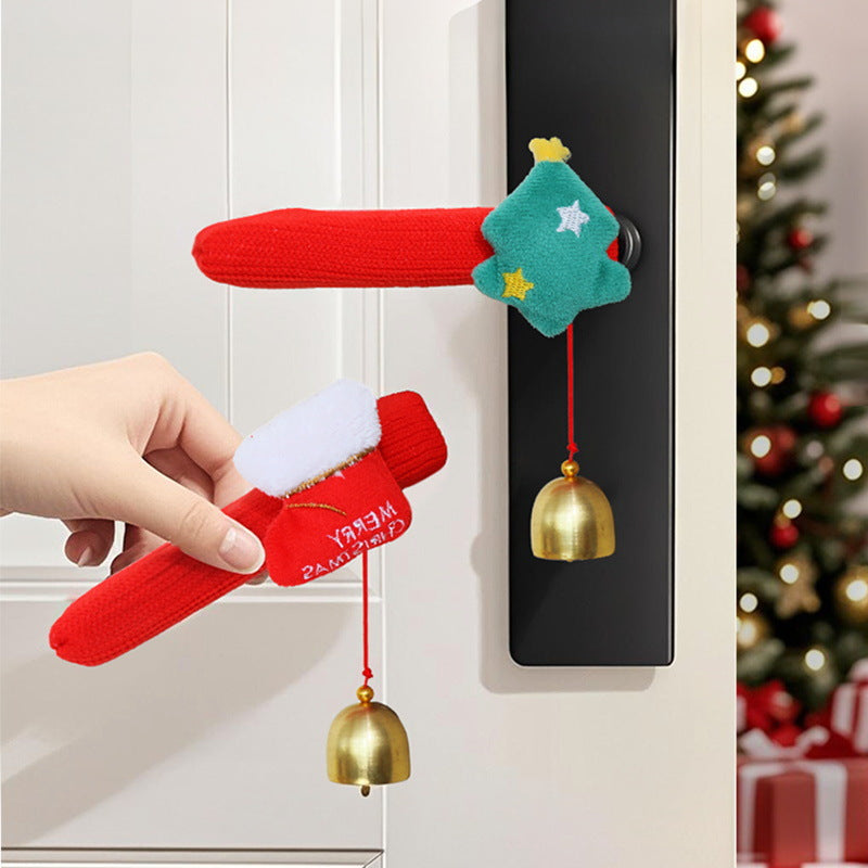 Türgriffschmuck mit Weihnachtsmann Brehn