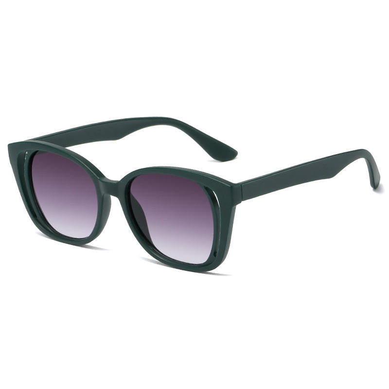 Damen stilvolle Cat-Eye Sonnenbrille mit robustem Rahmen Brehn