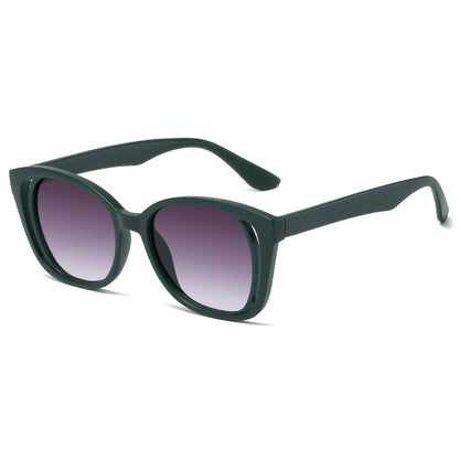 Damen stilvolle Cat-Eye Sonnenbrille mit robustem Rahmen Brehn