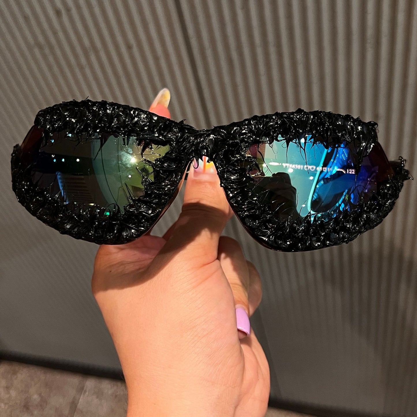 Damen avantgardistische Sonnenbrille Brehn