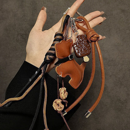 Kreativer Bären Charm Schlüsselanhänger Halter Brehn