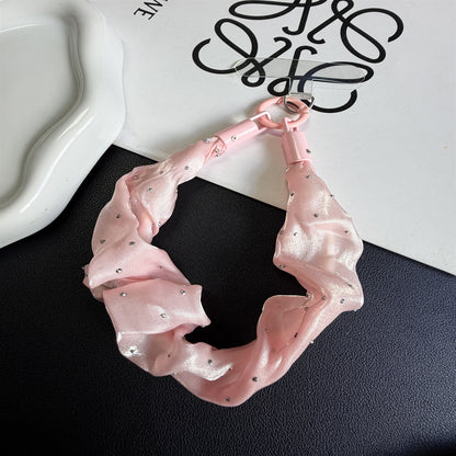 Dekorativer Chiffon Charm Schlüsselanhänger Brehn