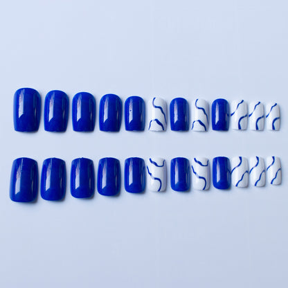 Kreatives Marmor Nagel Kunst Set