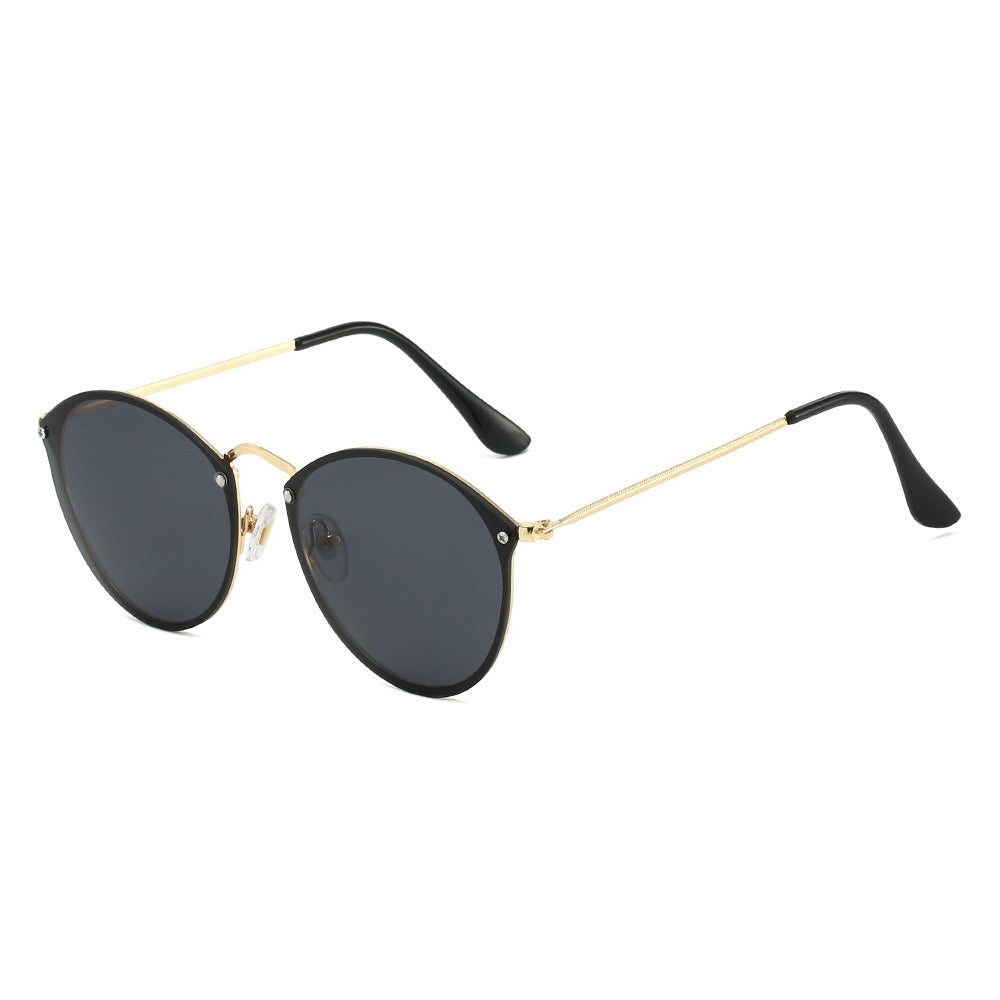 Trendige Runde Sonnenbrille Im Eleganten Design Brehn