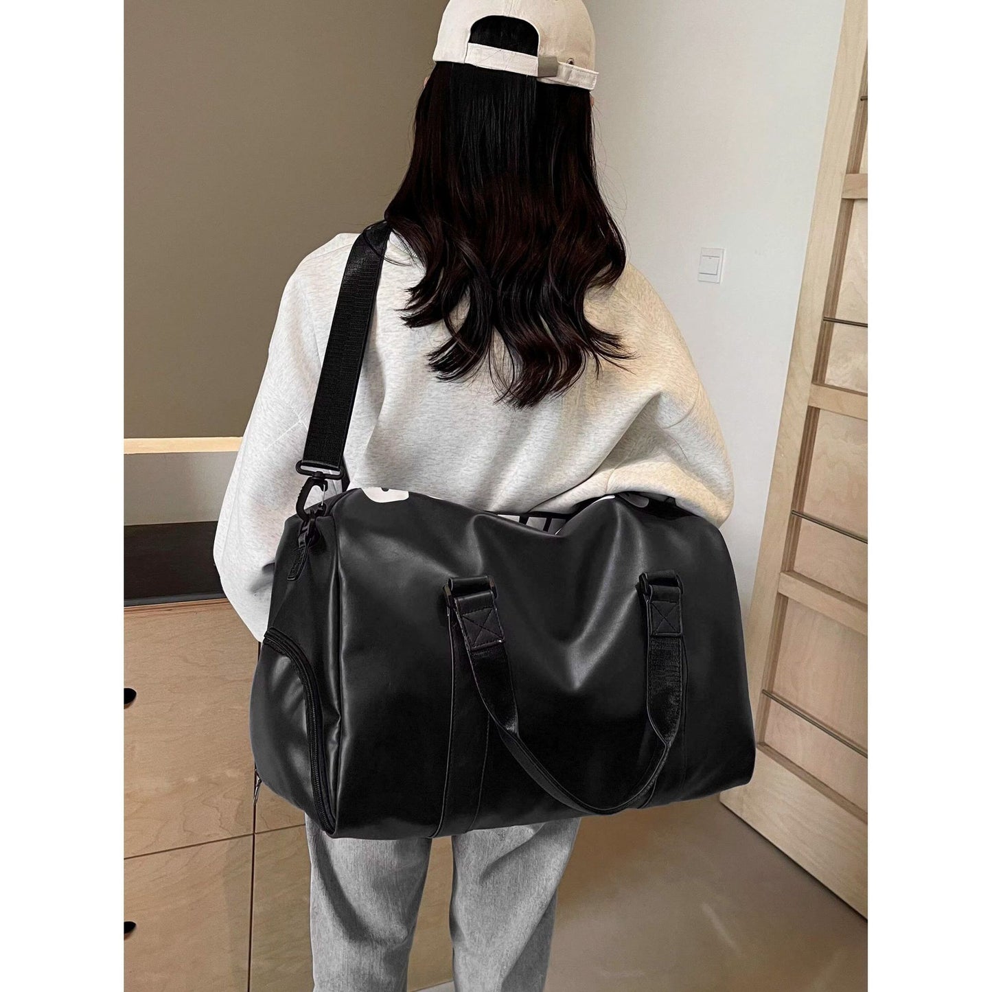 Glänzender Finish Reisetasche Brehn
