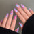 Marmorierte Fantasy Press-On Nagelspitzen Brehn