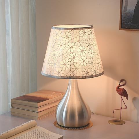Elegante wirbelnde Schirm Tischlampe
