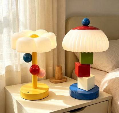Dekorative Tischlampe