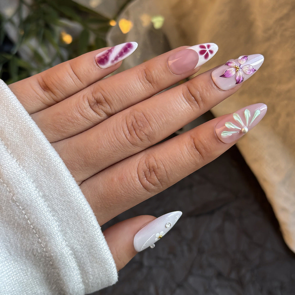 Dekorative Press-On Nagelkunst Kollektion Brehn