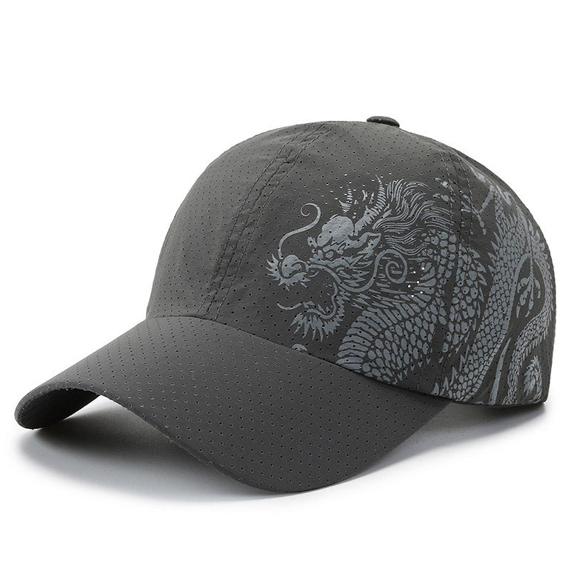 Herren Sportliche Cap mit Drachenmuster Brehn
