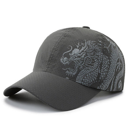 Herren Sportliche Cap mit Drachenmuster Brehn