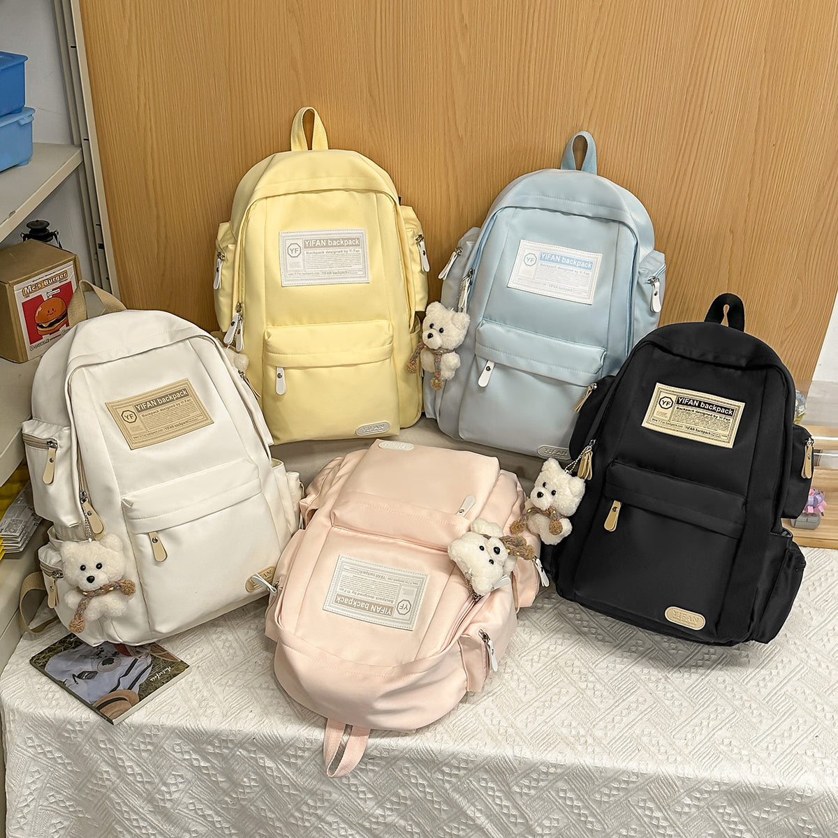 Stylische Multifunktionale Rucksack Brehn 1791204736
