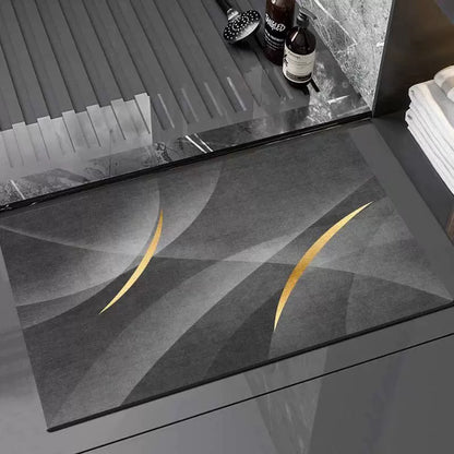 Geometrisches Muster Badezimmermatte Brehn