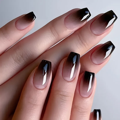 Glitzerndes Ombre Nagelset Brehn