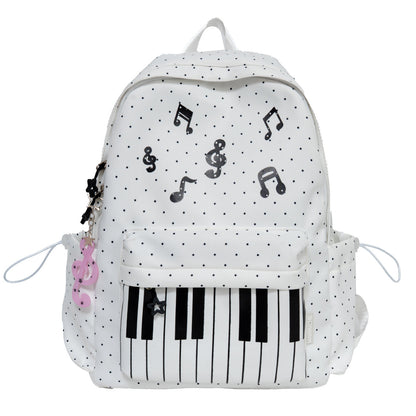 Musikalisch-Themen Casual Schulrucksack Brehn