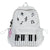 Musikalisch-Themen Casual Schulrucksack Brehn