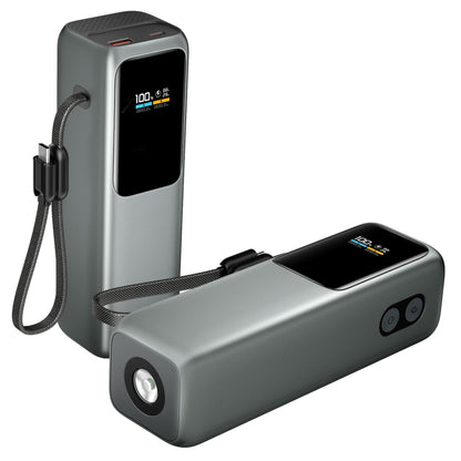 Hochleistungs-Powerbank mit Digitalanzeige und Schnellladefunktion Brehn