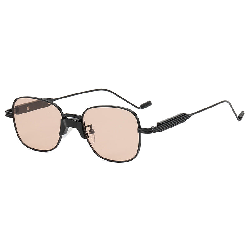 Modische Retro-Sonnenbrille mit Eckigem Rahmen Brehn