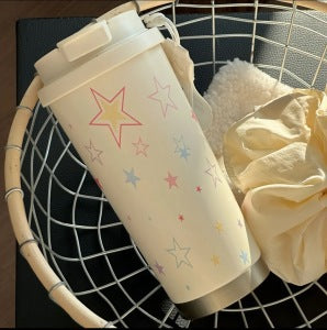 Damen Isolier-Kaffeebecher mit lustigem Hello Kitty Design Brehn
