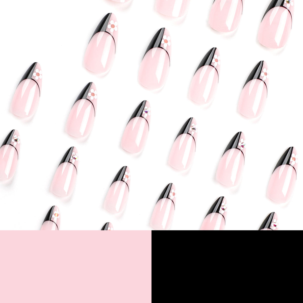 Kunstvolle Nagelkunst im eleganten Stiletto-Design Brehn