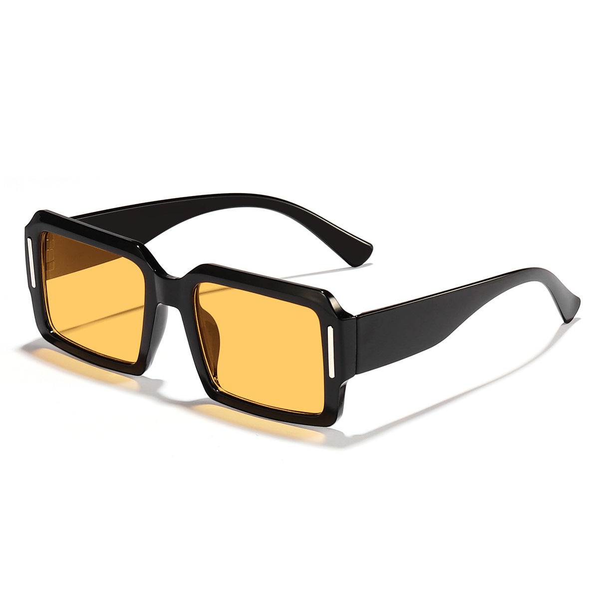 Damen modische quadratische Sonnenbrille mit stylischem Kunststoffrahmen Brehn