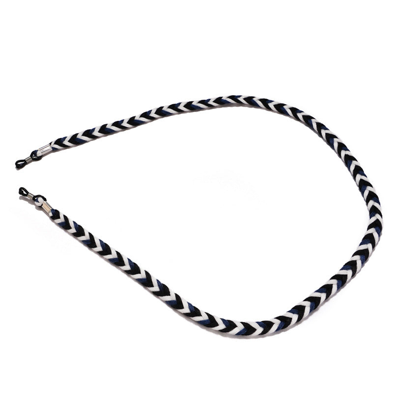 Bunte Geflochtene Brillenband Brehn