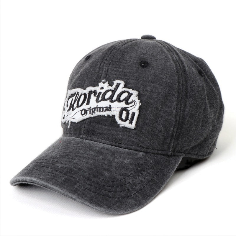 Damen Vintage-inspirierte Baumwoll-Baseballmütze Brehn