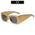 Elegante Übergroße Quadratische Sonnenbrille
