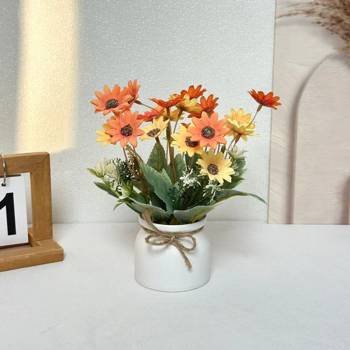 Dekorativer floraler Mittelstück für die Innenausstellung