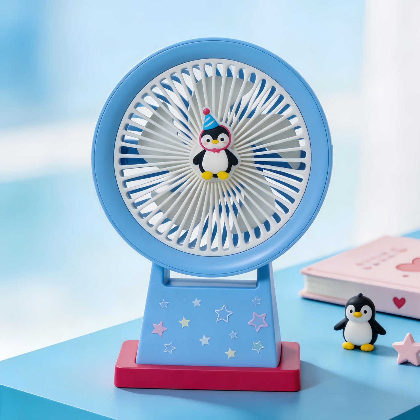 Damen Lustiger Tischventilator im kreativen Tierdesign Brehn