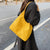 WoChic Wildleder Hobo Bag Brehn