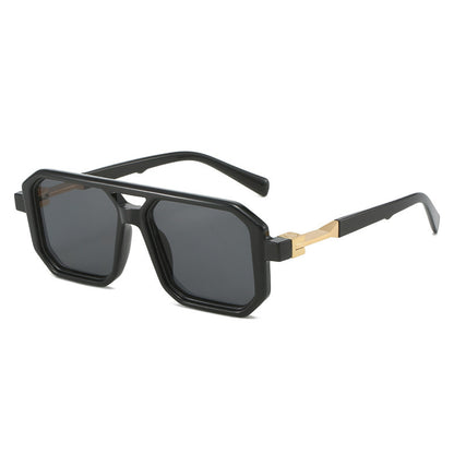 Fette Übergroße Achtkantige Sonnenbrille Brehn