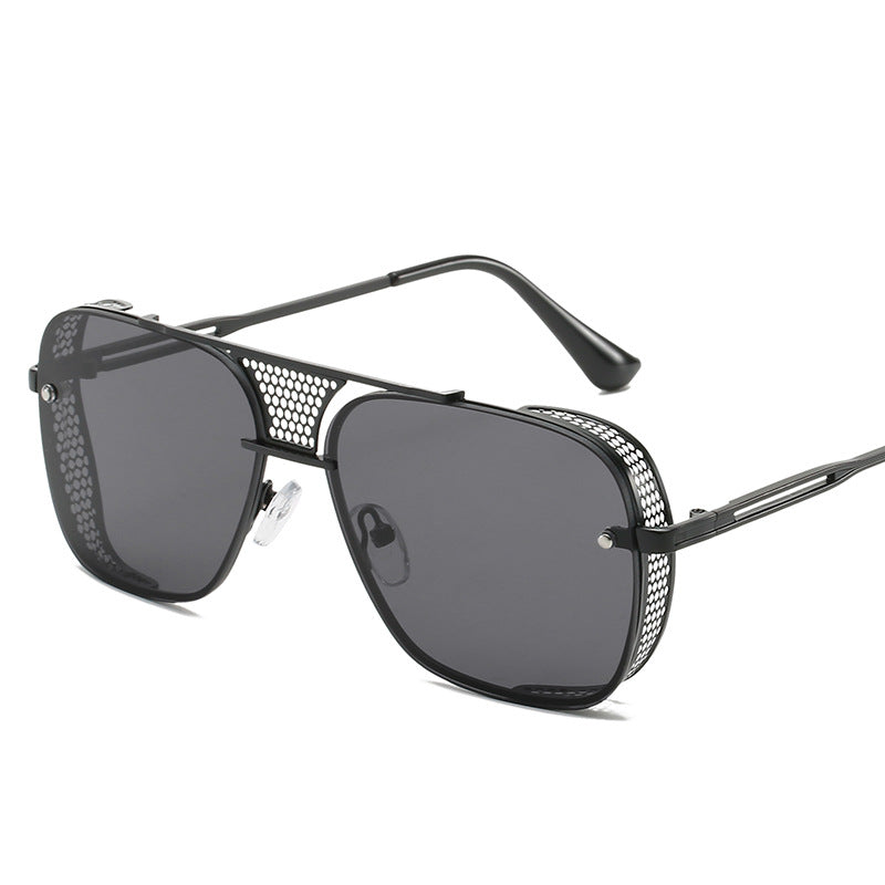 Damen modische Sport-Sonnenbrille mit Netzrahmen Brehn