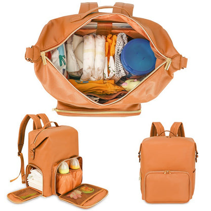 Multifunktionaler Wickelrucksack Brehn
