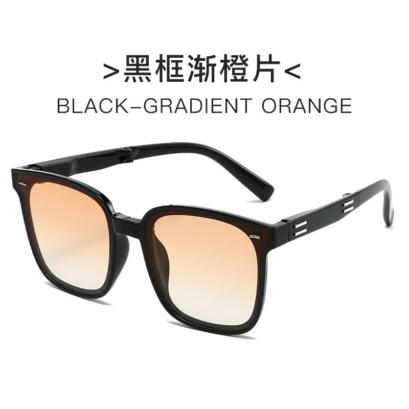 Damen elegante quadratische Sonnenbrille mit stilvollem Schildkrötenmuster und UV-Schutz Brehn