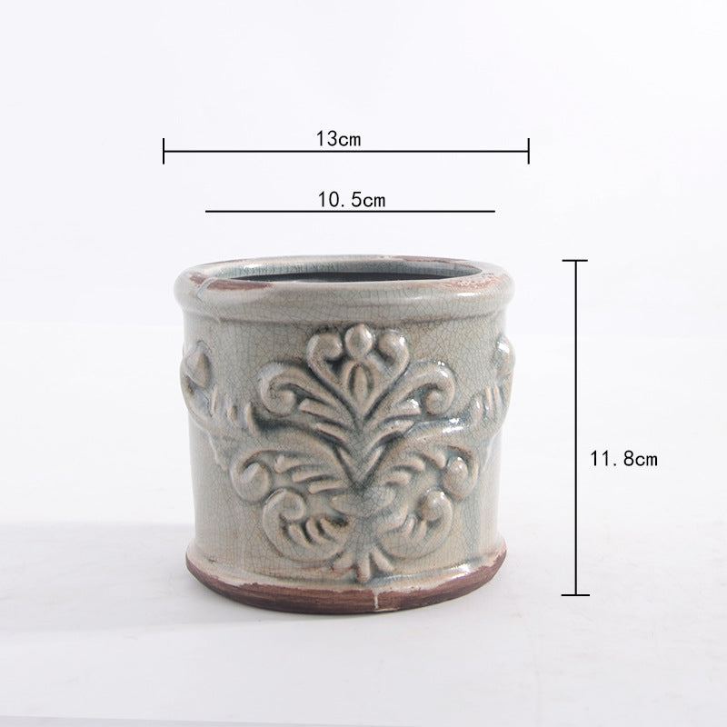 Eleganter Keramik Blumentopf Brehn